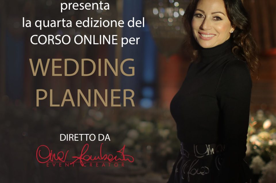 Nuovo  corso online per wedding planner di Cira Lombardo: il perfetto regalo di Natale