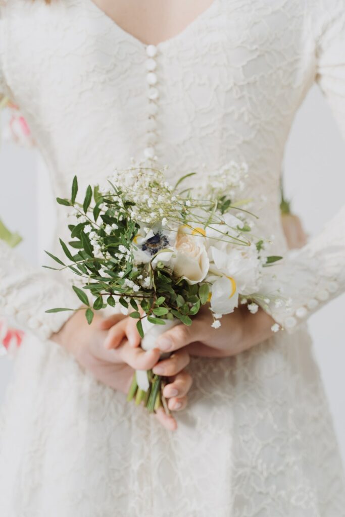 fiori, bouquet, sposa