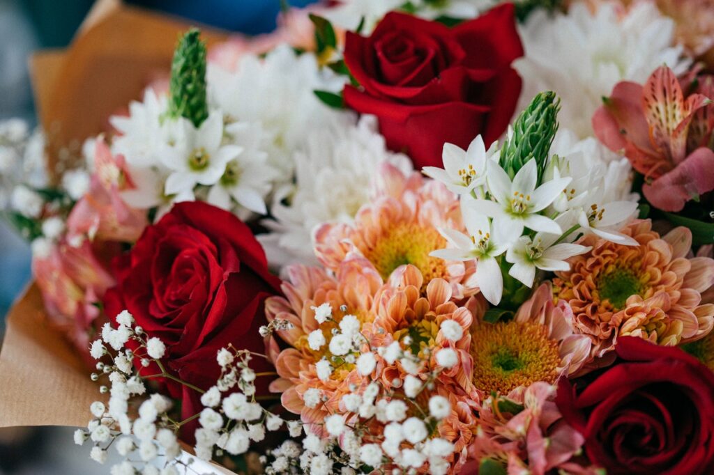 rose, fiori, bouquet sposa