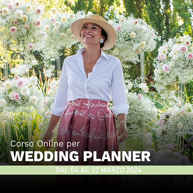 Corso Online per Wedding Planner Accademia del Wedding